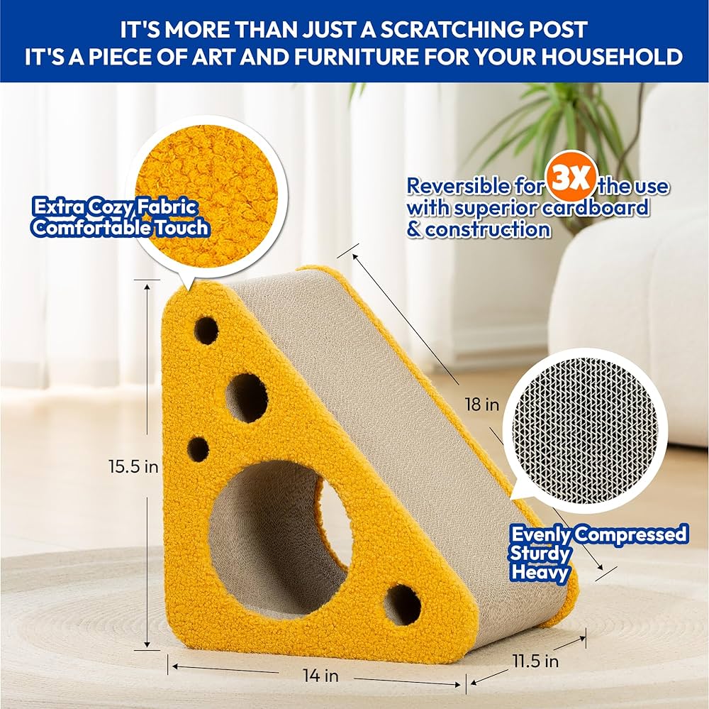 Amazon.com : Pet JoJo 360° Reversible Cat Scratching Post